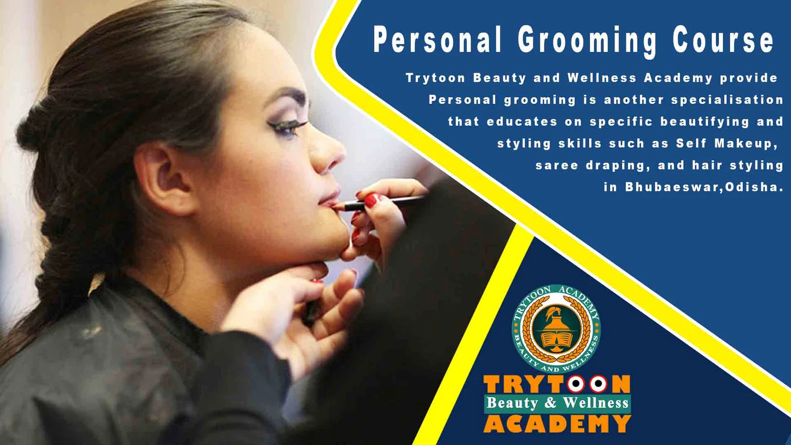 Self Grooming Makeup Course at Trytoon Beauty and Wellness Academy, Bhubaneswar – Learn professional beauty skills for personal care