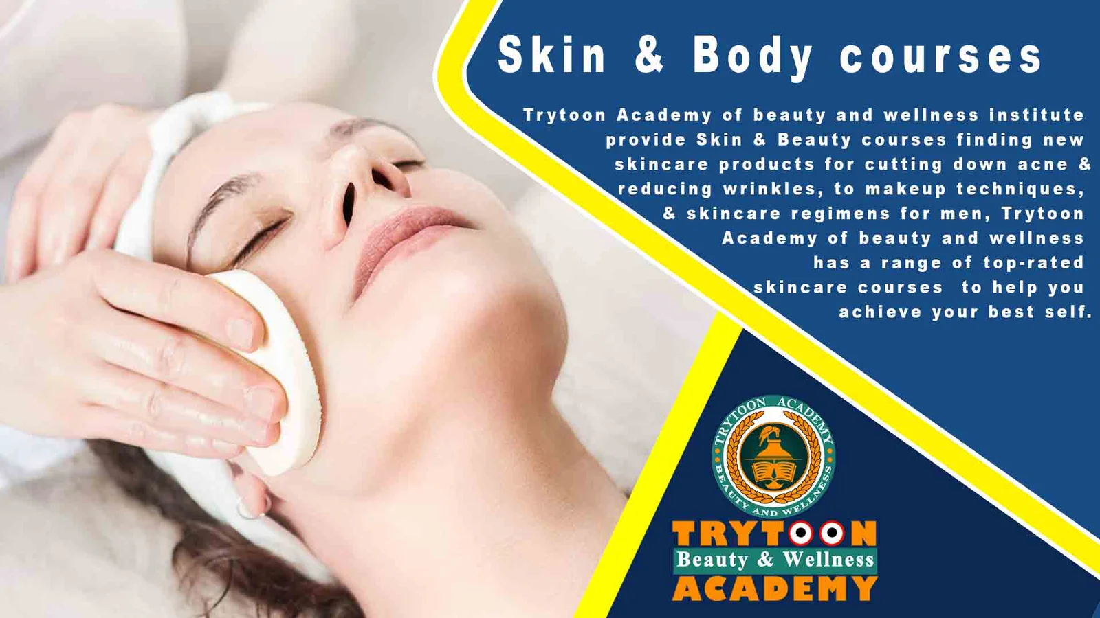Professional skin and body care training at Trytoon Beauty and Wellness Academy Bhubaneswar