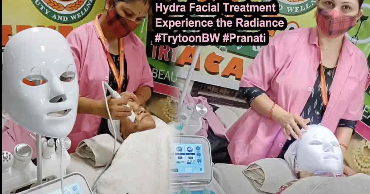 Hydra Facial Treatment Course at Trytoon Beauty Academy Bhubaneswar