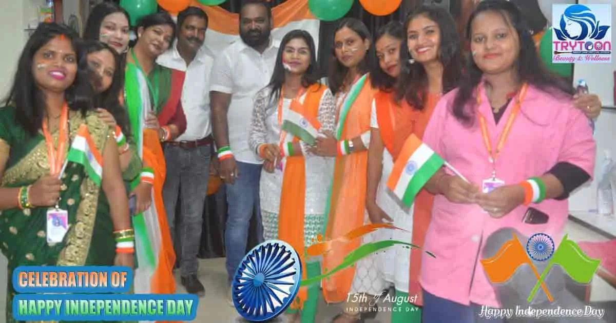 Trytoon Beauty and Wellness Academy celebrates Azadi ki Amrut Mahotsav with vibrant cultural events in Bhubaneswar