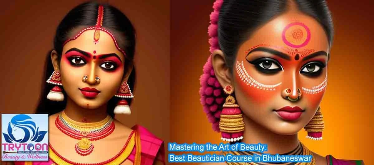 Hands-on Makeup Practical Session at Beautician Institute in Odisha Trytoon Bhubaneswar