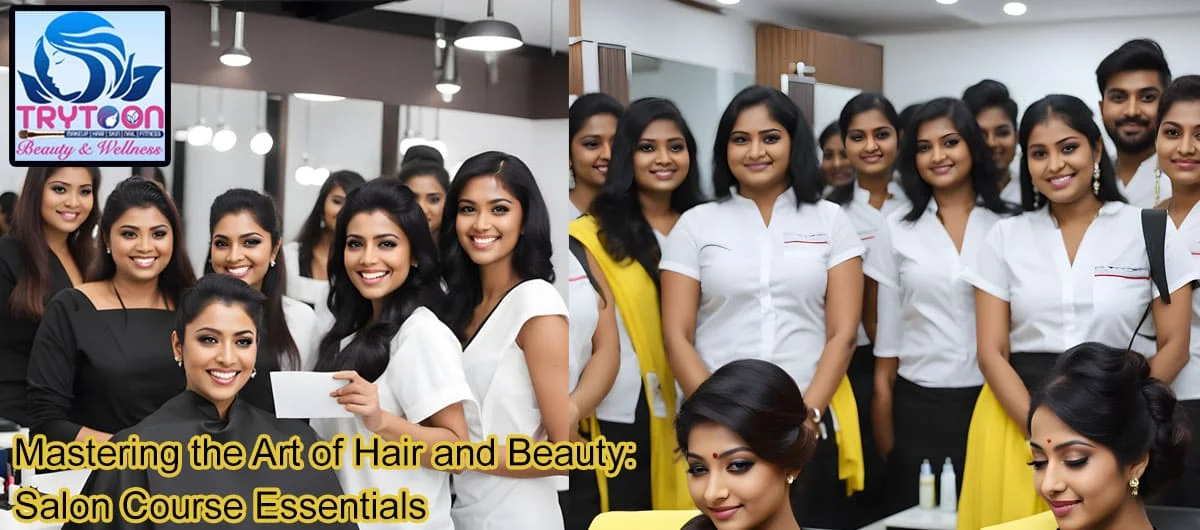 Master hairstyling training session at Trytoon Beauty and Wellness Academy, Bhubaneswar