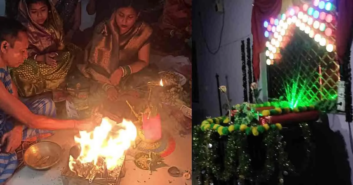 Ganesh Puja celebration at Trytoon Beauty and Wellness Academy, Bhubaneswar