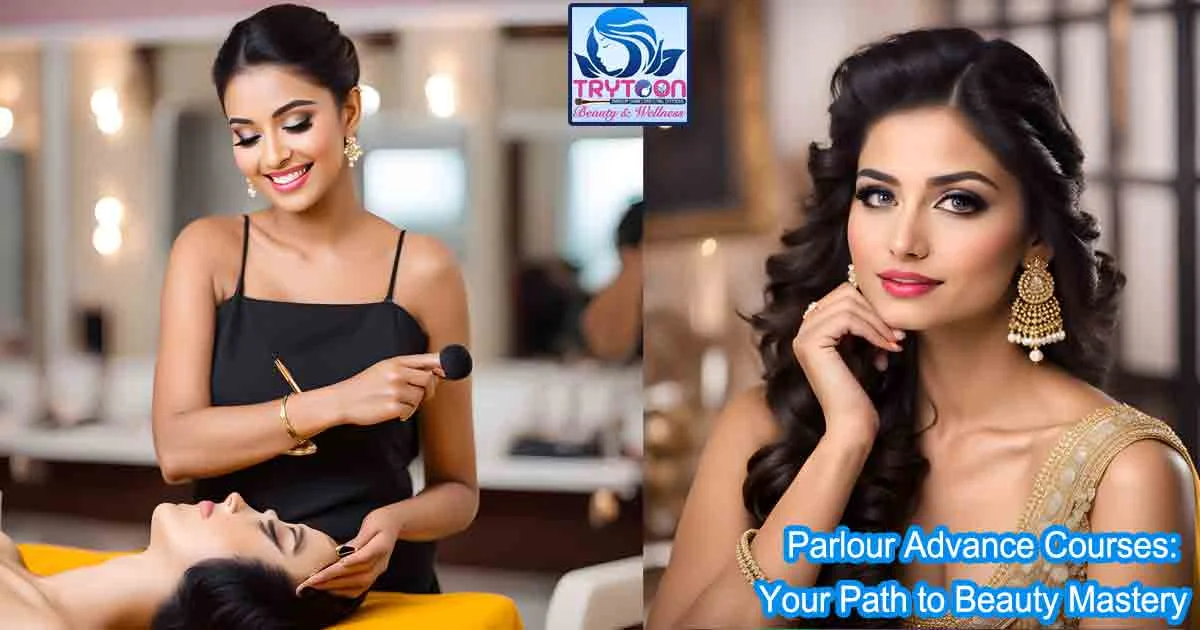 Advanced beauty parlour training class at Trytoon Beauty and Wellness Academy Bhubaneswar