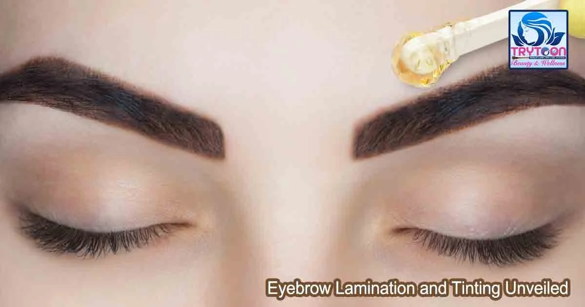Master the art of Eyebrow lamination training in Bhubaneswar at Trytoon Beauty and Wellness Academy