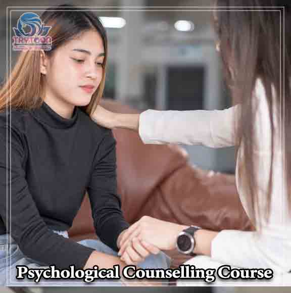 Student practicing psychological counselling techniques with mentor guidance